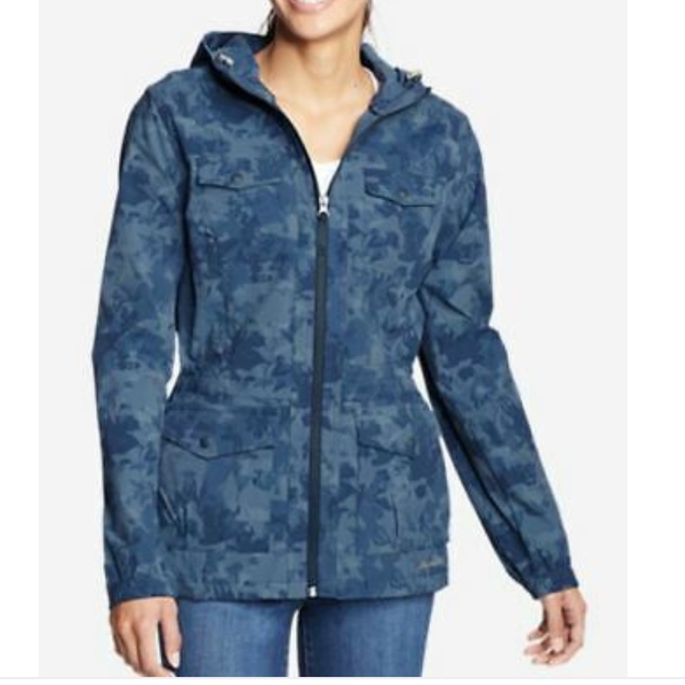 Eddie Bauer Travex Altas 2.0 Baltic Blue Water-Resistant UPF 50-XS